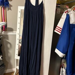 Navy Blue Maxi Dress